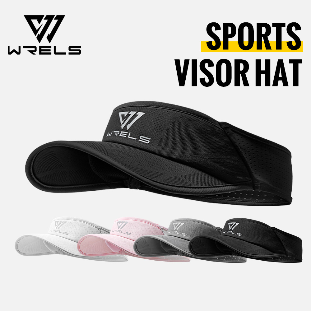 Running Cap Mesh - WRELS Sun Hat Cooling Stretchy Visor