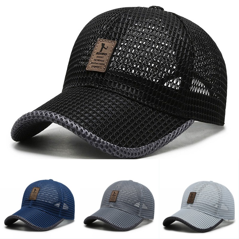 Running Cap Mesh - Summer Quick Drying Breathable Mesh Tennis