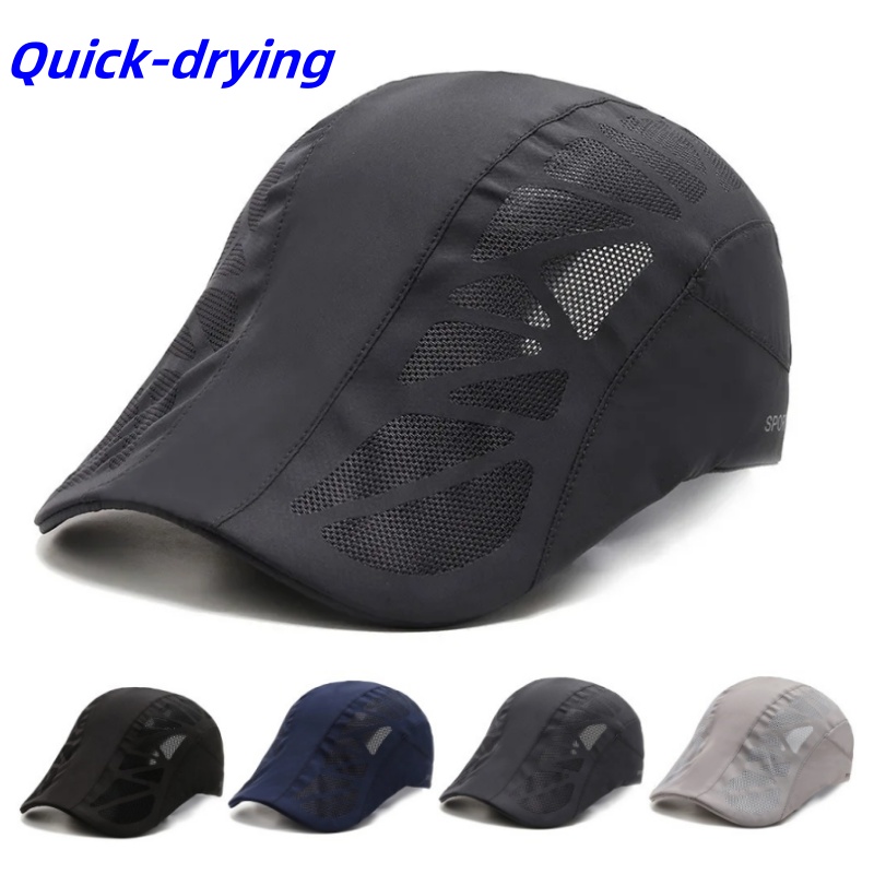 Summer Quick Dry Letter Printe - Running Cap Mesh recension och pris