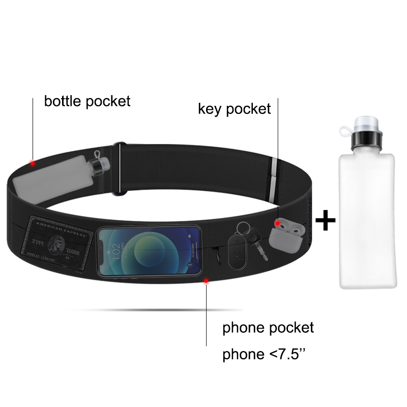 Running Belt Waist Bag with Wa - Running Gear Belt recension och pris