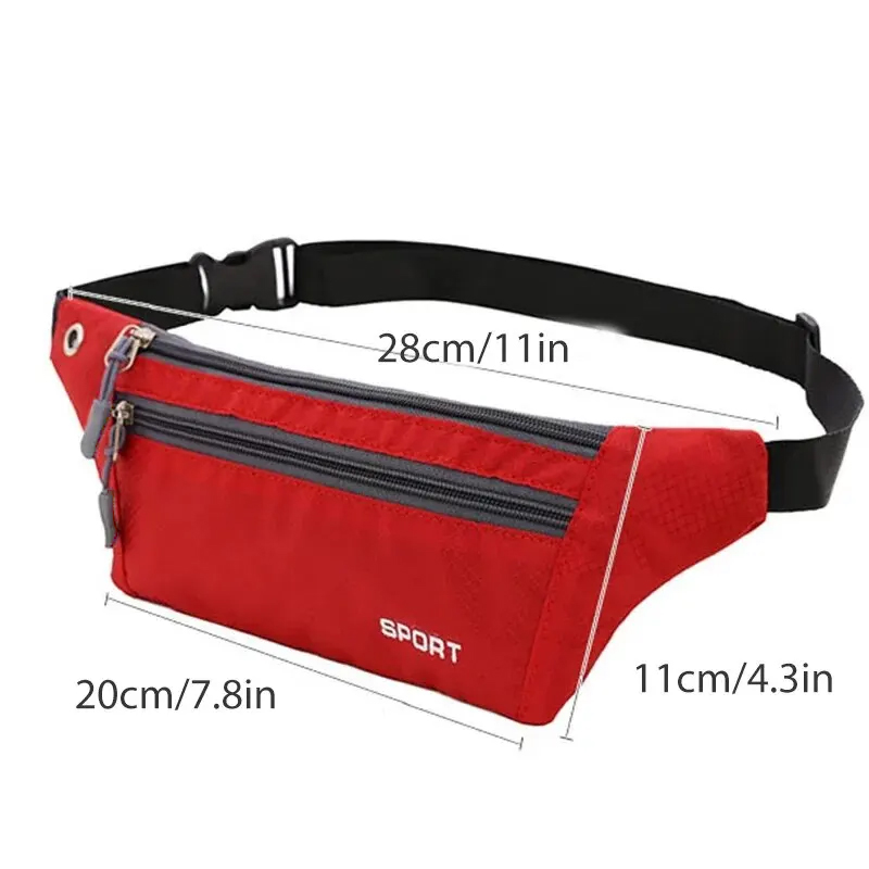 Multifunction Man Waist Bag Ny - Running Gear Belt recension och pris