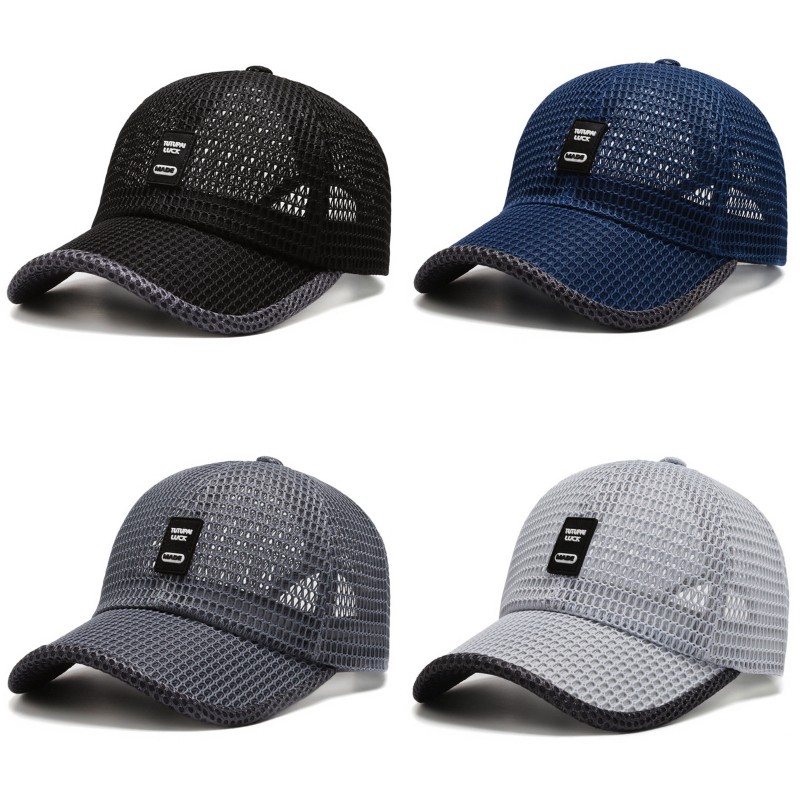 Letter Printed Quick Drying Br - Running Cap Mesh recension och pris