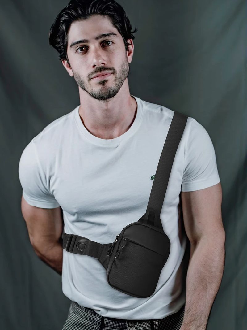 Casual Men Shoulder Chest Bag  - Running Gear Belt recension och pris