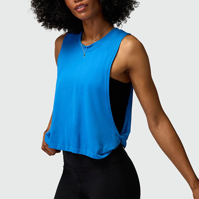 Women Sleeveless Yoga Tops Mes - Running Cap Mesh recension och pris