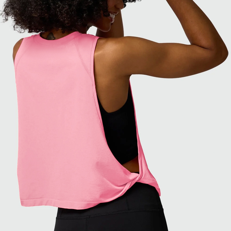 Women Sleeveless Yoga Tops Mes - Running Cap Mesh recension och pris