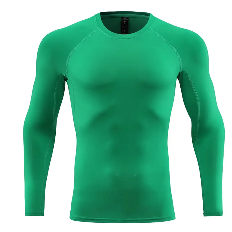 Men Long Sleeve Slim Tops Tees - Running Gear Long Sleeve recension och pris