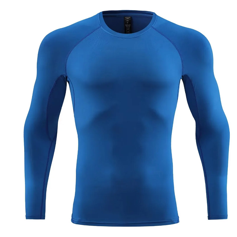 Men Long Sleeve Slim Tops Tees - Running Gear Long Sleeve recension och pris