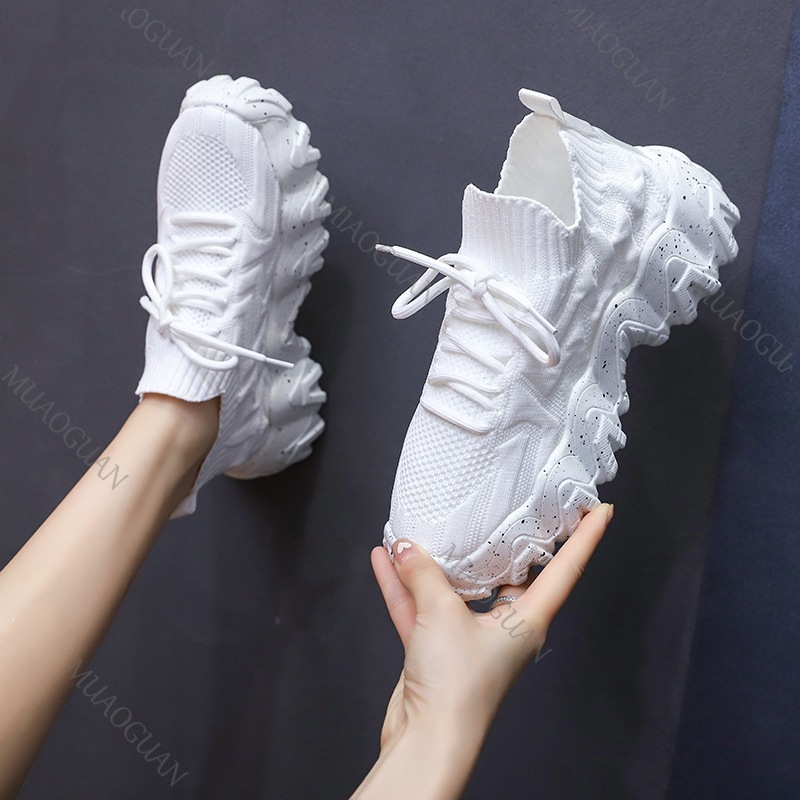 Women Chunky Sneakers Breathab - Running Gear Ladies recension och pris