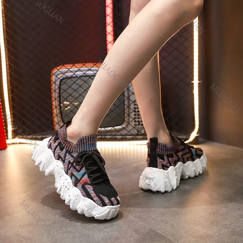 Women Chunky Sneakers Breathab - Running Gear Ladies recension och pris