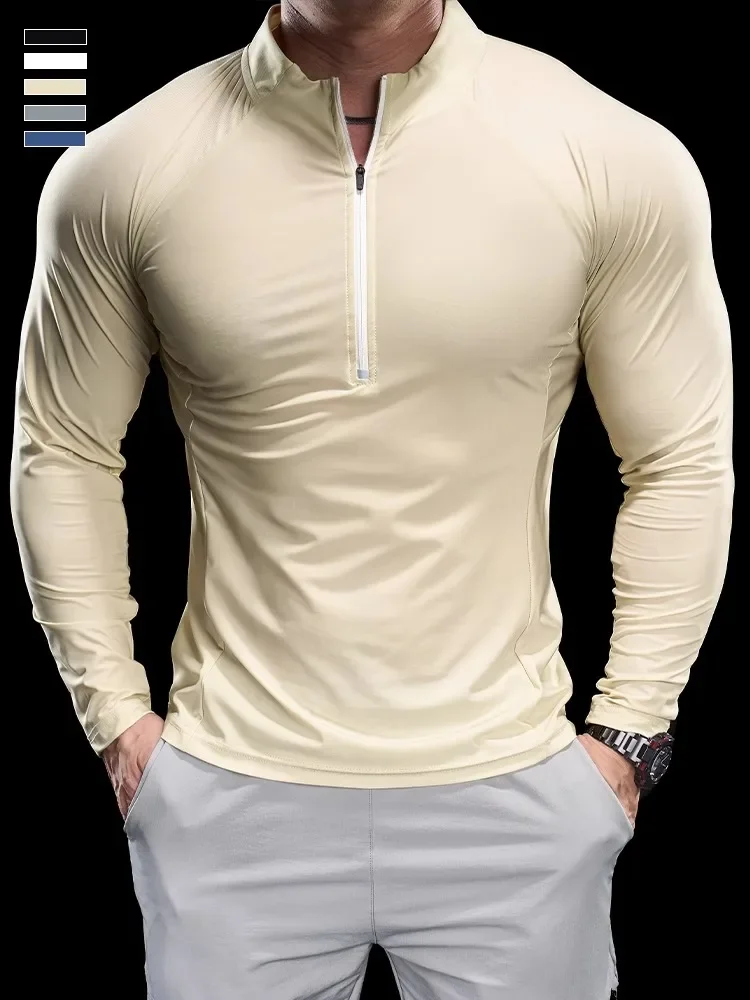 2024 New Men Sports T-shirt Gy - Running Gear Long Sleeve recension och pris