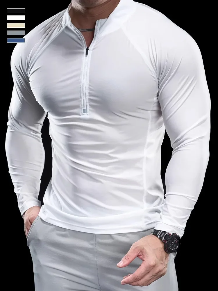 2024 New Men Sports T-shirt Gy - Running Gear Long Sleeve recension och pris