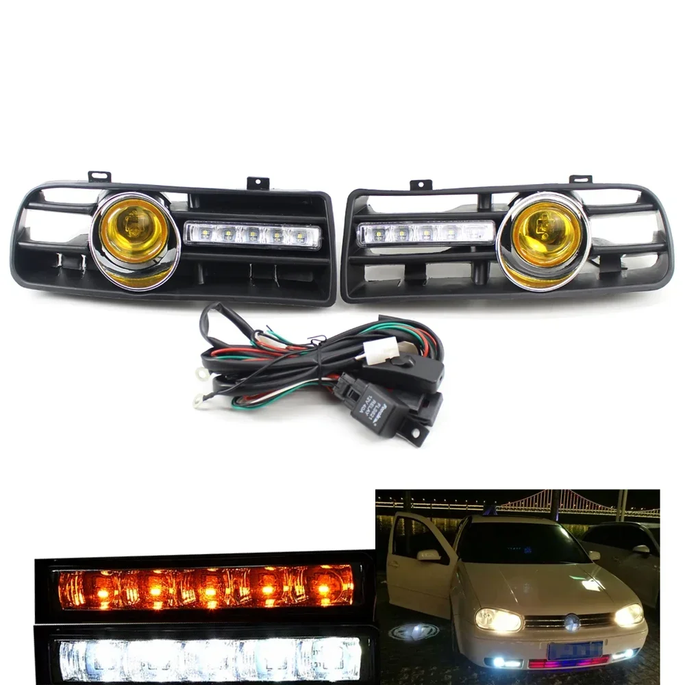 1 Pair Car Front Bumper Headli - Running Gear Accessories recension och pris