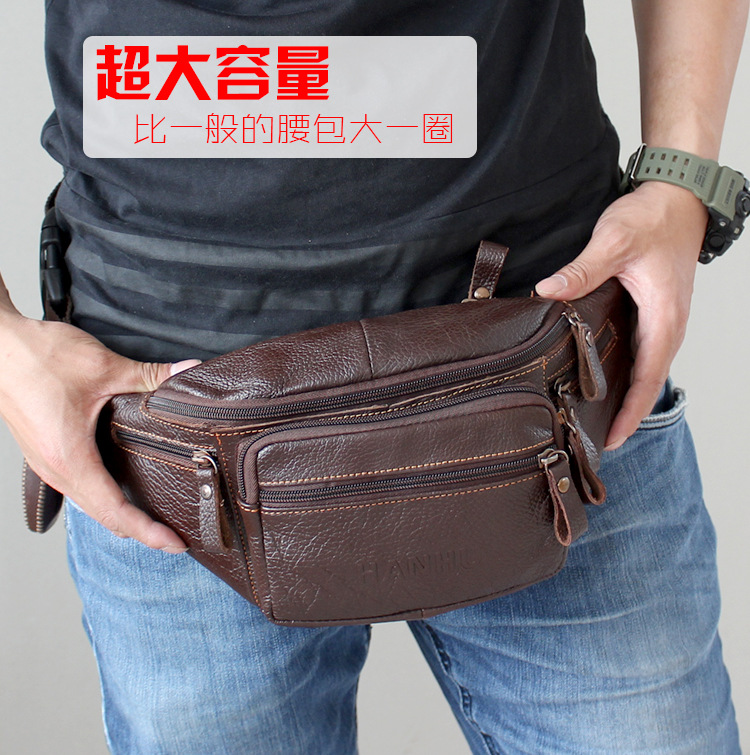 Genuine Cowhide Leather Waist  - Running Gear Belt recension och pris