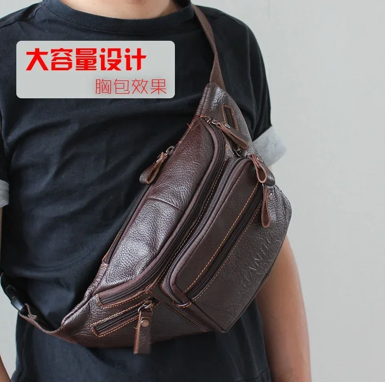 Genuine Cowhide Leather Waist  - Running Gear Belt recension och pris