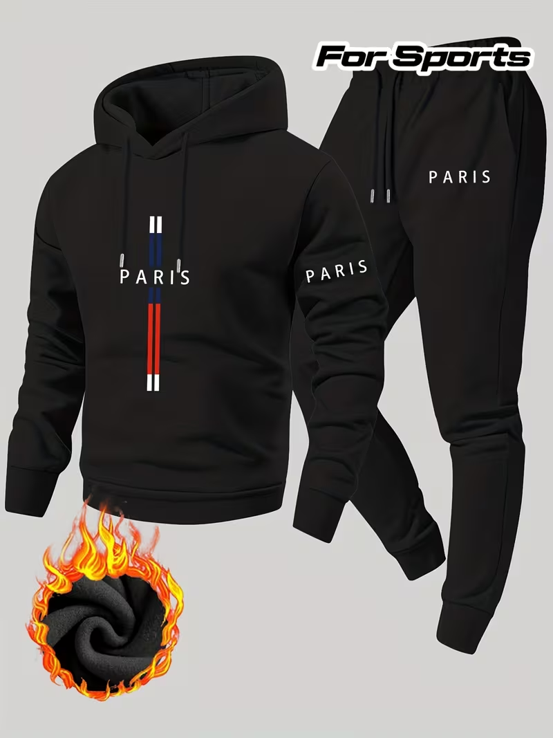Men's Urban Casual Two-Piece S - Running Gear Winter Men recension och pris
