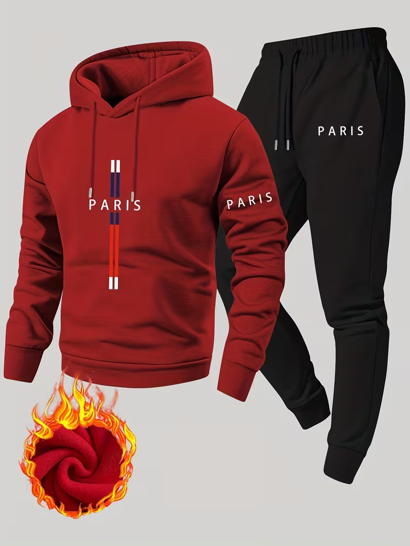 Men's Urban Casual Two-Piece S - Running Gear Winter Men recension och pris