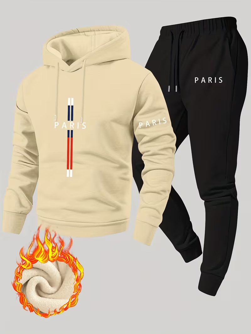 Men's Urban Casual Two-Piece S - Running Gear Winter Men recension och pris