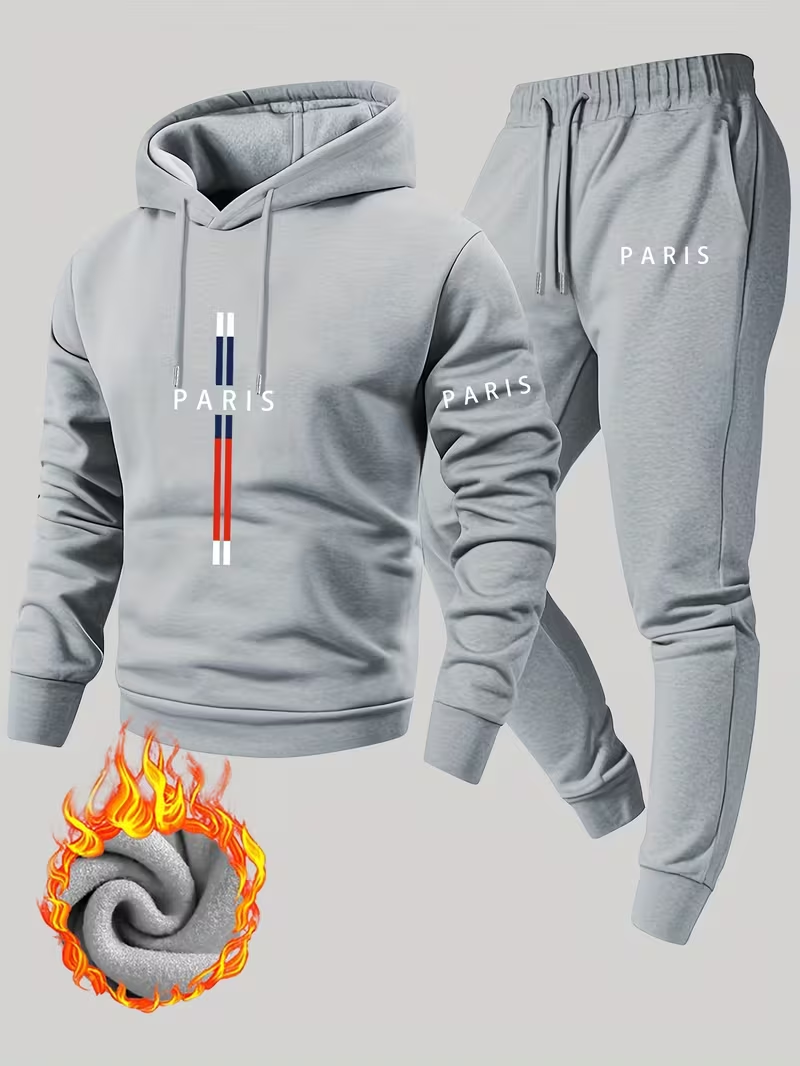 Men's Urban Casual Two-Piece S - Running Gear Winter Men recension och pris