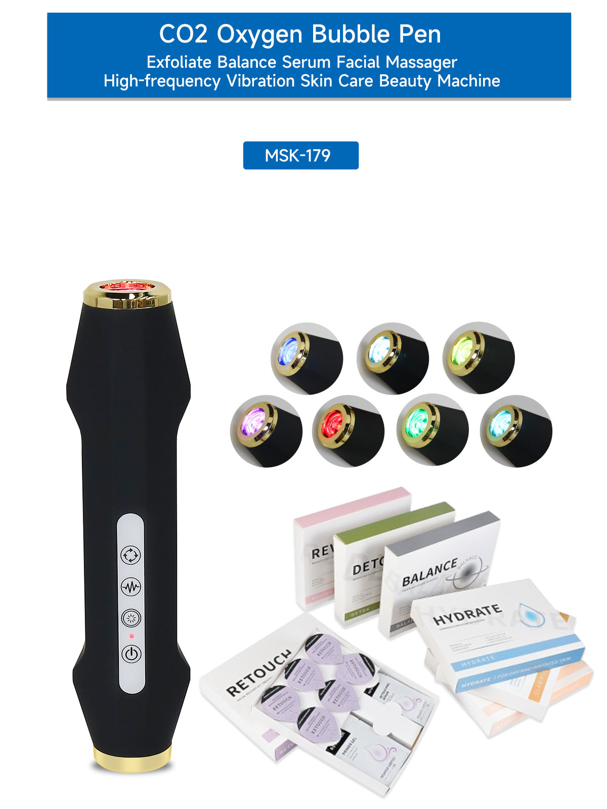 NEWGAGA Facial CO2 Oxygen Bubb - Energy Gel Pack recension och pris