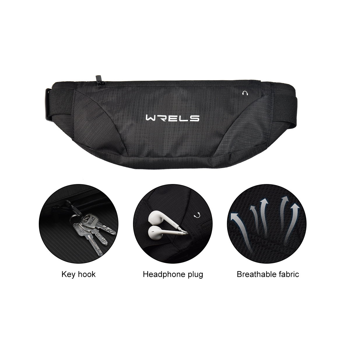 WRELS Waist Bag Running Bag Ou - Running Gear Belt recension och pris