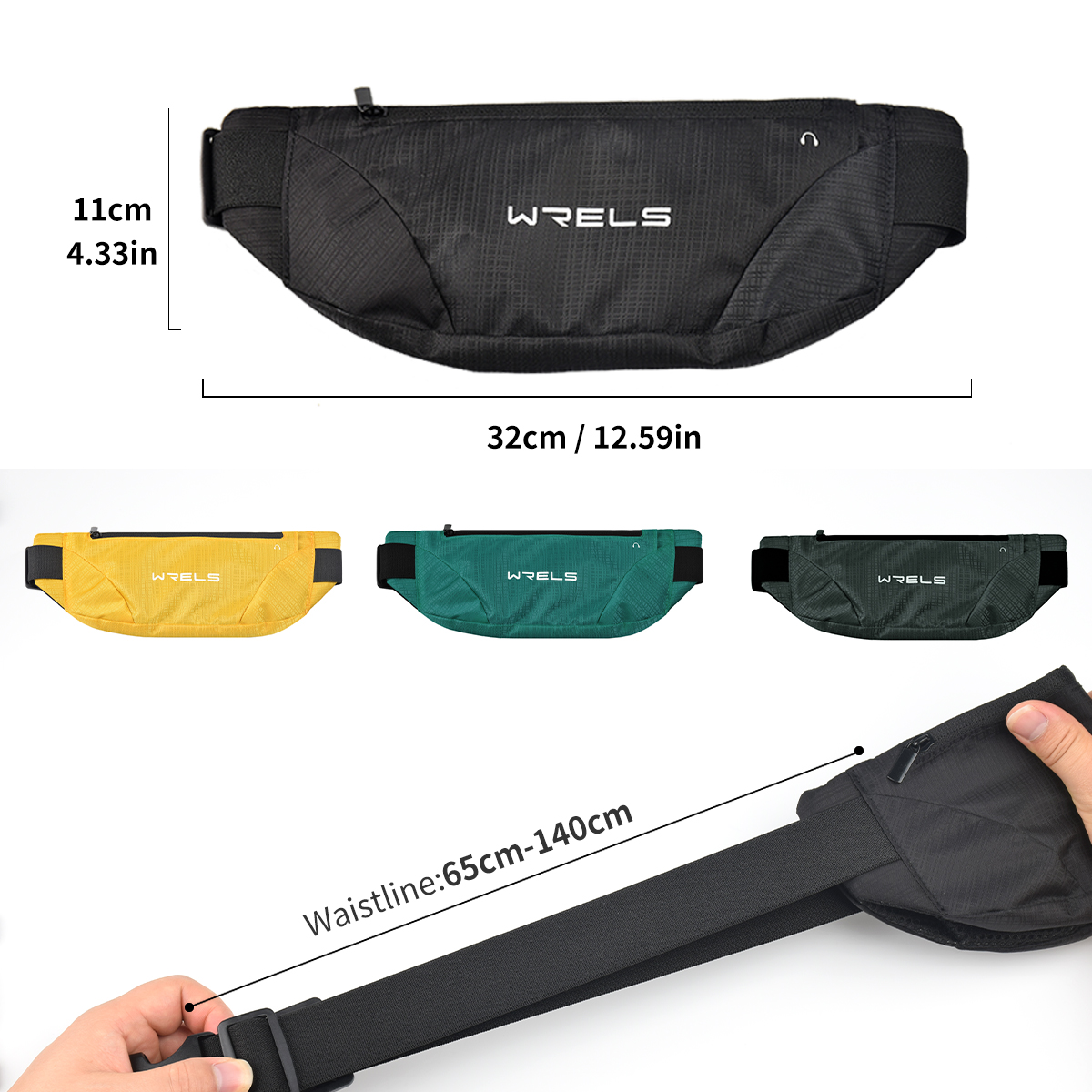 WRELS Waist Bag Running Bag Ou - Running Gear Belt recension och pris