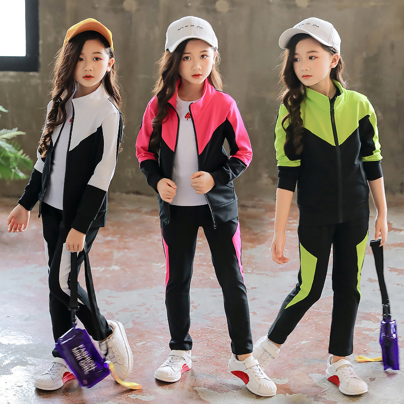 Spring Autumn Kids Clothes Gir - Running Gear For Kids recension och pris