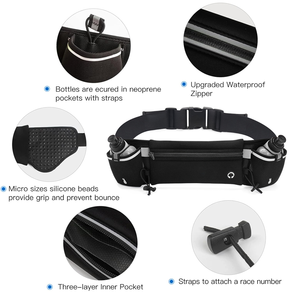 1PCS Running Belt with Water B - Running Gear Belt recension och pris