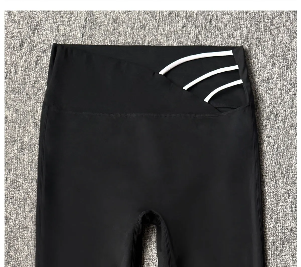Women Hollow Out Ripped Yoga L - Running Gear Outfit recension och pris