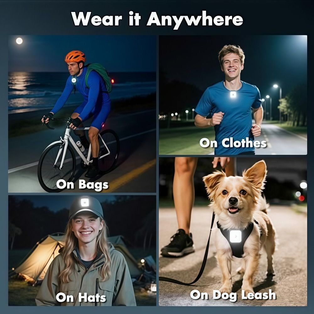 Rechargeable Outdoor Night Run - Running Gear On recension och pris