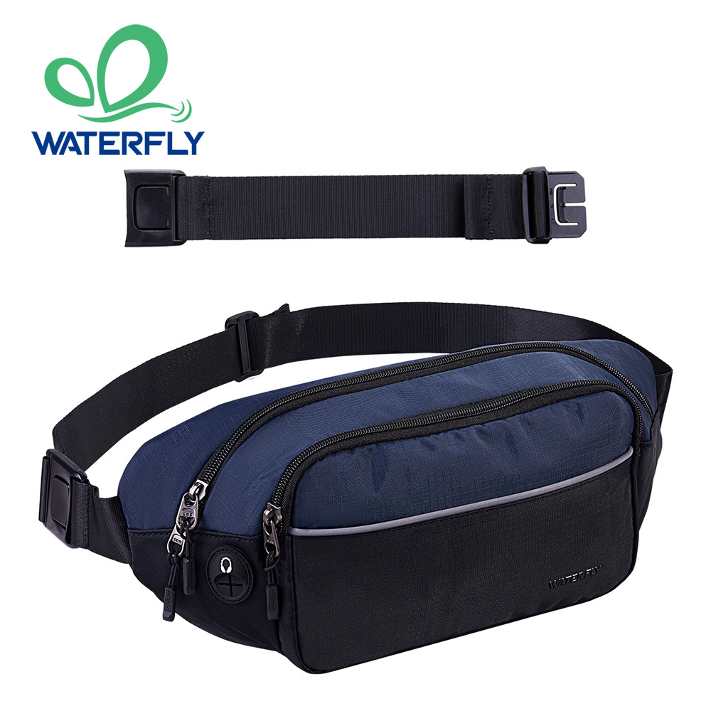 WATERFLY Fanny Pack Waist Bag  - Running Gear Belt recension och pris