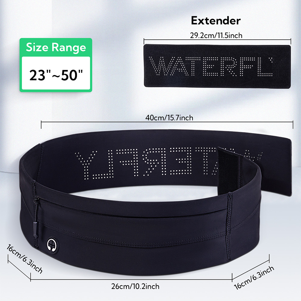 WATERFLY Running Belt Fanny Pa - Running Gear Belt recension och pris