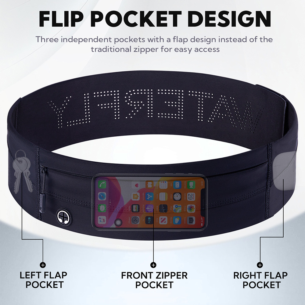 WATERFLY Running Belt Fanny Pa - Running Gear Belt recension och pris