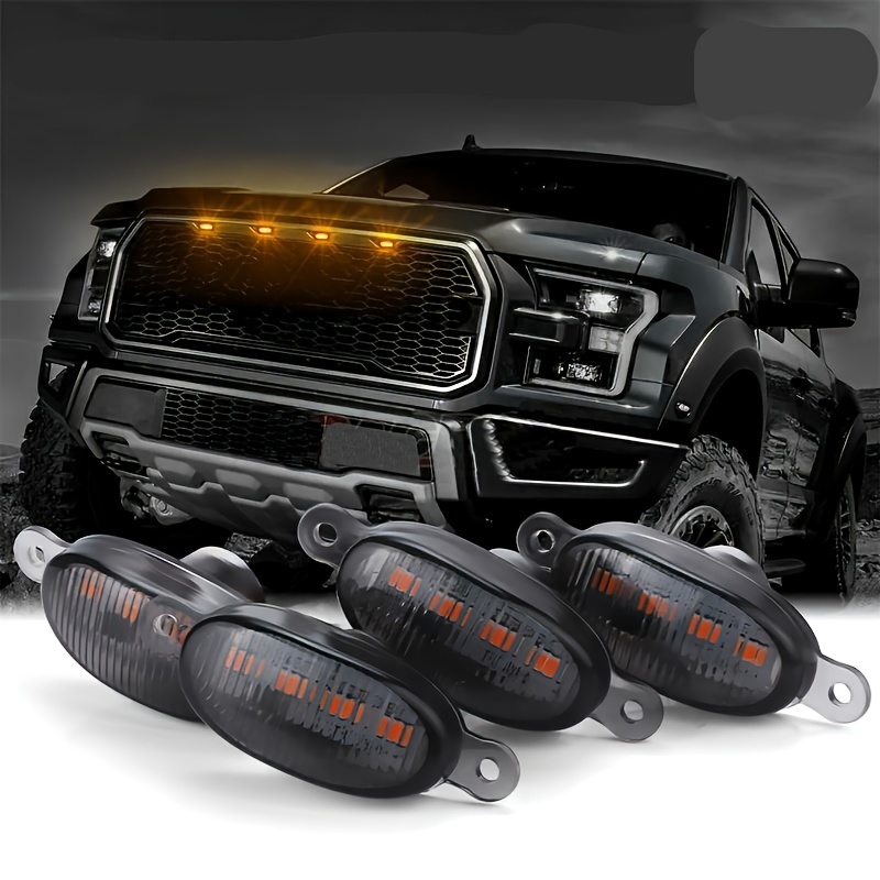 4Pcs/set Car LED Grille Light  - Running Gear Accessories recension och pris