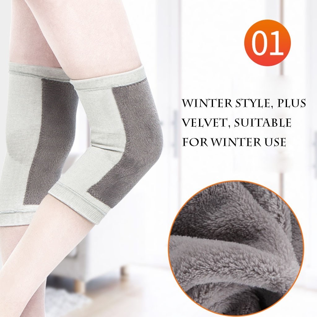 WOSWEIR-1 Pair Winter Warm Kne - Running Gear Winter Men recension och pris