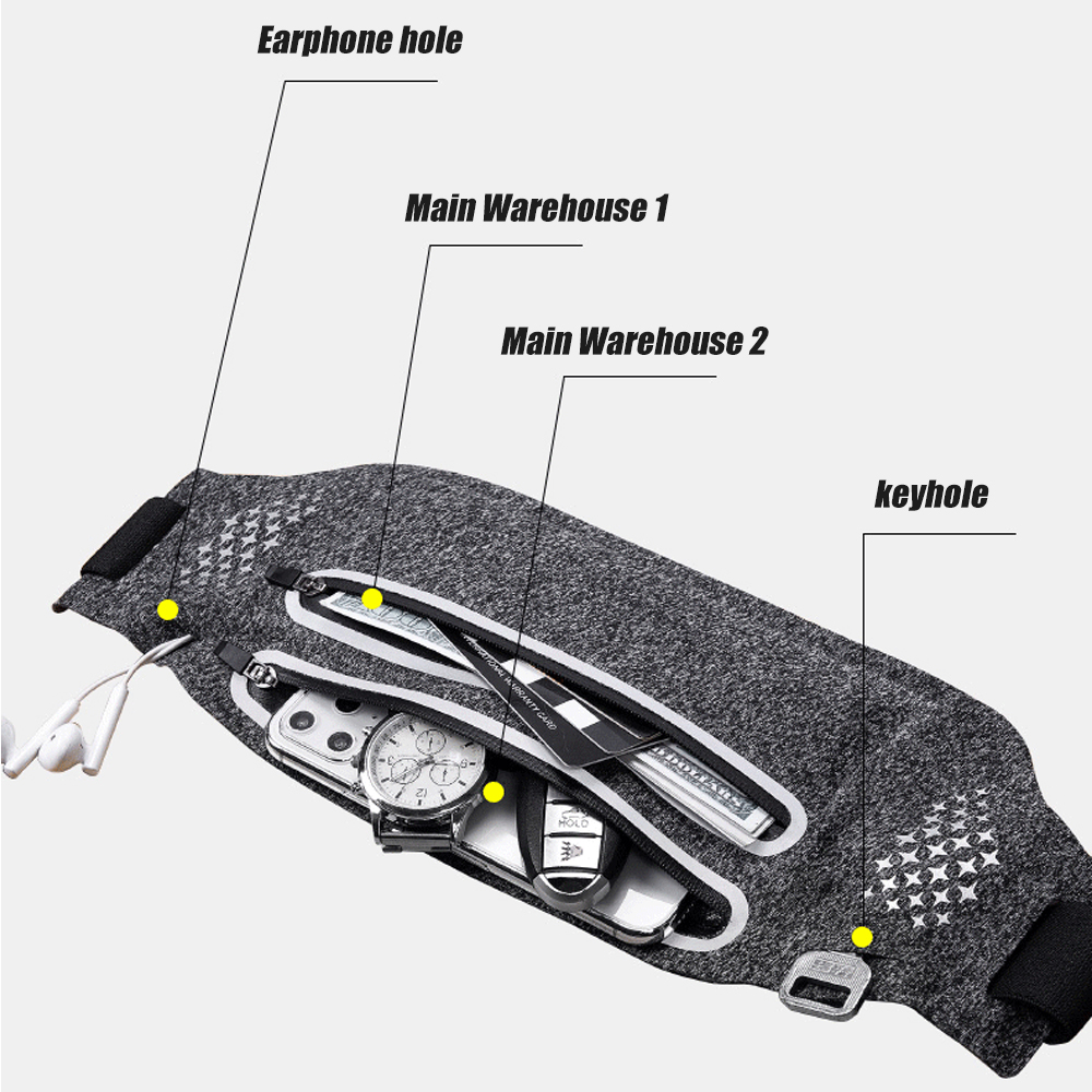 1PC Fanny Pack for Women Men,  - Running Gear Belt recension och pris