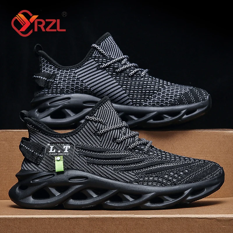 YRZL Men Sports Running Black  - Running Gear Ladies recension och pris
